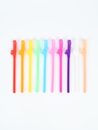 Трубочки для коктейля 18+ 10 шт. МИКС - фото 68980410