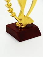 Кубок под нанесение, наградная фигура, золото, подставка пластик, 17.5×9.5×6.5 см  (артикул 10949571)  большой выбор товаров оптом и в розницу по низким ценам с доставкой