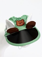 Кепка для животных, размер S, ОГ 27-33 см, высота 8 см, зелёная - Фото 2