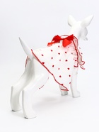 Платье для животных «Зефирка», размер S, ДС 25, ОГ 35 см, полиэстер - Фото 2