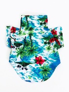 Рубашка для собак «Тропики», размер S, ДС 25, ОГ 35, ОШ 23 см, голубая  (артикул 10958206)  большой выбор товаров оптом и в розницу по низким ценам с доставкой