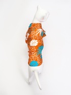 Рубашка для собак «Тропики», размер XS, ДС 20. ОГ 28, ОШ 19 см, оранжевая  (артикул 10958209)  большой выбор товаров оптом и в розницу по низким ценам с доставкой