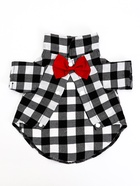 Рубашка для собак «Пианист», размер L, ДС 28, ОГ 36, ОШ 26 см, чёрная  (артикул 10958213)  большой выбор товаров оптом и в розницу по низким ценам с доставкой