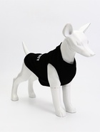 Футболка для животных "Охрана", L (ДС 34, ОГ 46 см), чёрная - фото 69175003