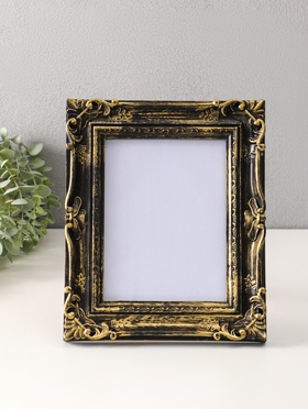 Фоторамка для фото 15×20 см «Узорная», пластик под т. золото, 19×23.8 см  (артикул 10962753)  большой выбор товаров оптом и в розницу по низким ценам с доставкой