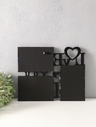 Фоторамка - коллаж на 3 фото 10×15 см «Я люблю тебя», пластик под т. серебро, 31.5×25.5 см  (артикул 10962756)  большой выбор товаров оптом и в розницу по низким ценам с доставкой