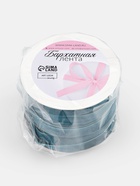 УЦЕНКА Лента бархатная 10 мм × 20 ±1ярд(18 м ±1 м) №72 изумрудный АУ 10989799