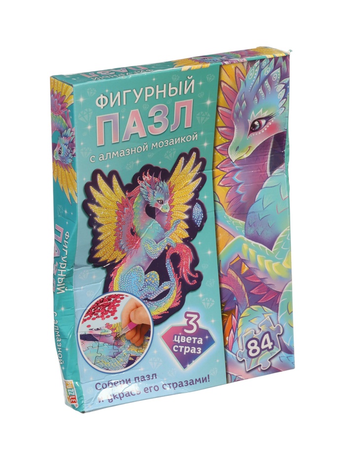 УЦЕНКА Пазл с алмазной мозаикой «Волшебный дракон» - Фото 1