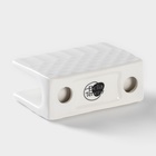 УЦЕНКА Набор для специй на дерев подставке 3 пред «Bella Tenero» солонка, перечница, салфетница 3408 10989845