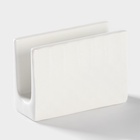 УЦЕНКА Набор для специй на дерев подставке 3 пред «Bella Tenero» солонка, перечница, салфетница 3408 10989845