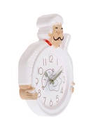 УЦЕНКА Часы настенные интерьерные, для кухни «Шеф», плавный ход, 29.5×23 см, d=16.5 см - Фото 2