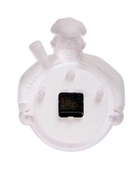 УЦЕНКА Часы настенные интерьерные, для кухни «Шеф», плавный ход, 29.5×23 см, d=16.5 см 10989856