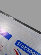 УЦЕНКА Сотовый поликарбонат 6 мм, 2.1×6 м, УФ- защита, 0.70 кг/м², прозрачный - Фото 4