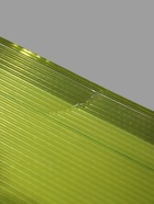 УЦЕНКА Сотовый поликарбонат 4 мм, 2.1×6 м, УФ- защита, 0.47 кг/м², желтый - Фото 2