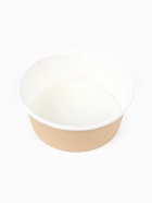 Тарелка одноразовая глубокая "Крафт" картон, 950 мл  (артикул 10988716)  большой выбор товаров оптом и в розницу по низким ценам с доставкой