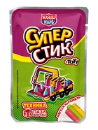 Мягкая карамель с игрушкой и татуировкой "Супер Стик с 3D пазлом" (техника) 5гр  (артикул 10984588)  большой выбор товаров оптом и в розницу по низким ценам с доставкой