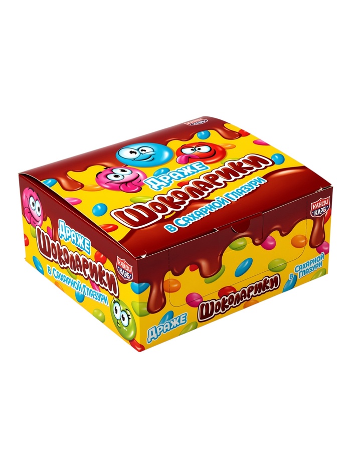 Драже в сахарной глазури «Шоколарики», 20 г