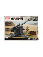УЦЕНКА Конструктор Армия ВОВ «Артиллерийский расчет», 115 деталей - Фото 2