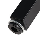 УЦЕНКА Опора квадратная OKV001BL ТУНДРА, d=25×25 мм, H=150 мм, цвет черный - Фото 4