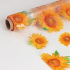 УЦЕНКА Клеёнка на стол Доляна, ширина 137 см, толщина 0.07 мм, рулон 30 метров - Фото 4