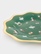 УЦЕНКА Десертная тарелка Доляна «Сказочные истории», 20.5×1.5 см, стекло, зелёная 10989961