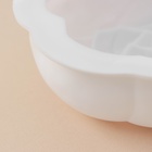 УЦЕНКА Форма для муссовых десертов и выпечки KONFINETTA «Роза», 17×17×5.5 см, белый 10989962