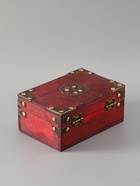 УЦЕНКА Шкатулка дерево сундучок «Тайны короля» с заклёпками, бордо 18×12×7.5 см 10989968