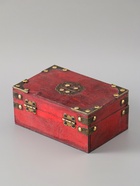 УЦЕНКА Шкатулка дерево сундучок «Тайны короля» с заклёпками, бордо 18×12×7.5 см 10989968