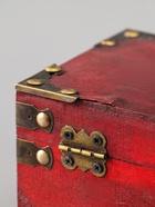 УЦЕНКА Шкатулка для украшений «Сундучок. Тайны короля», с заклёпками, бордо, дерево, 18×12×7.5 см - Фото 8