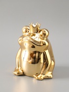 УЦЕНКА Копилка для денег керамика «Золотая лягушка в короне» 12×10.5×15 см - Фото 5