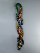 УЦЕНКА Панно настенное дерево "Геккон расписной" 100 см МИКС 10989977