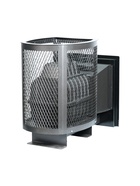 Печь для бани «Сибирь 20 ПРО», чугунная, с сеткой, со стеклом - Фото 2