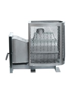 Печь для бани «Сибирь 20 ПРО», чугунная, с сеткой, со стеклом - Фото 3