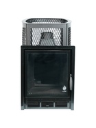 Печь для бани «Сибирь 20 ПРО», чугунная, с сеткой, со стеклом - Фото 5