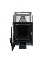 Печь для бани «Сибирь 24 ПРО», чугунная, с сеткой, со стеклом - Фото 4