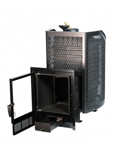 Печь для бани «Амур», со стеклом, с закрытой каменкой