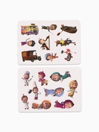 Большая книга с липучками «Маша и Медведь», А5, 100 липучек  (артикул 10903614)  большой выбор товаров оптом и в розницу по низким ценам с доставкой