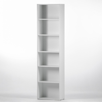 УЦЕНКА Стеллаж Лофт 1900 6 ниш, 1916х244х500, Белый