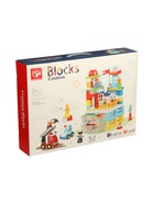 УЦЕНКА Конструктор «Пожарная и полицейская станции», 2 варианта сборки, 103 детали - Фото 2