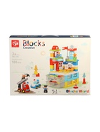 УЦЕНКА Конструктор «Пожарная и полицейская станции», 2 варианта сборки, 103 детали - Фото 3