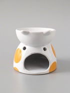 УЦЕНКА Аромалампа керамика «Котик пятнистый» 10.5×10.5×10.5 см 10990061