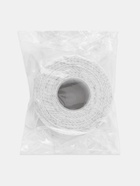 УЦЕНКА Лента декоративная с глиттером 38 мм × 10 ±0.5ярд(9.1 м ±0.5 м) белый/серебряный АУ 10990076