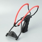 УЦЕНКА Рогатка спортивная «Стрела» с упором, металлическая, чёрная 10990081