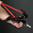 УЦЕНКА Рогатка блочная металлическая, с лазерным целеуказателем 10990084