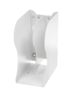 Подставка для книг раздвижная 3 отделения, металл, белая 10952712