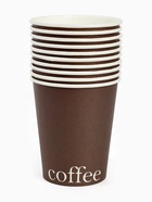 Стакан одноразовый бумажный для кофе, цвет шоколад, 250 мл  (артикул 10977433)  большой выбор товаров оптом и в розницу по низким ценам с доставкой