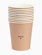Стаканы одноразовые бумажные для кофе «Теплее», цвет бежевый, 10 шт, 250 мл  (артикул 10977436)  большой выбор товаров оптом и в розницу по низким ценам с доставкой