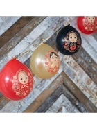 Воздушные шары латексные 12" «Русский стиль. Матрешки», набор 15 шт.  (артикул 10986611)  большой выбор товаров оптом и в розницу по низким ценам с доставкой