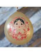 Воздушные шары латексные 12" «Русский стиль. Матрешки», набор 15 шт. - Фото 5