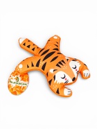 Мягкая игрушка для собак «Тигр», 25 см, с пищалкой, оранжевая  (артикул 10949546)  большой выбор товаров оптом и в розницу по низким ценам с доставкой